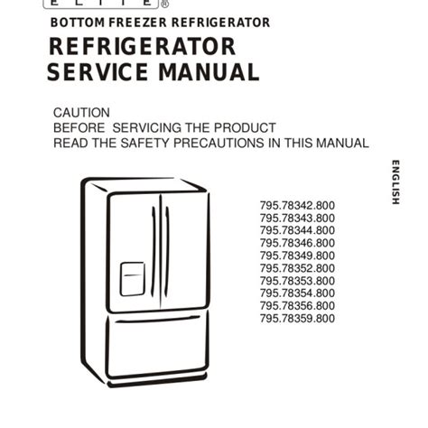 Kenmore Refrigerator: Step